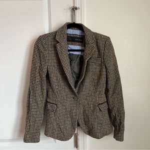 Zara Basics Padded Blazer